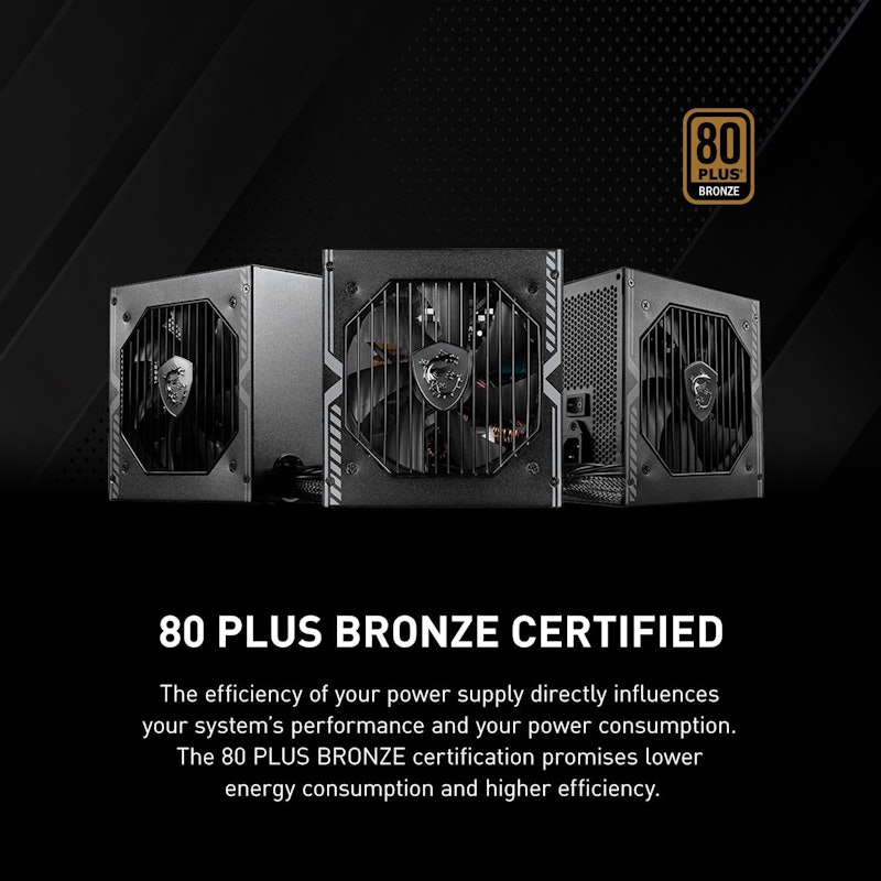Fonte de Alimentação MSI MAG A650BN 3