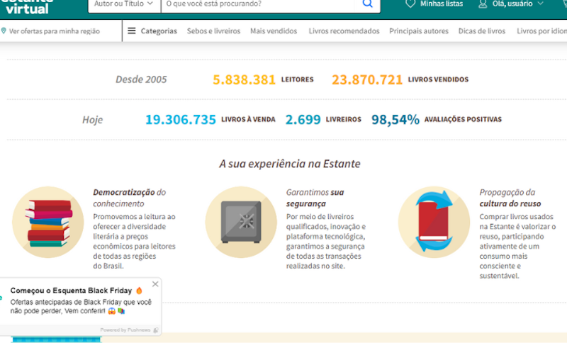 Estante Virtual 4
