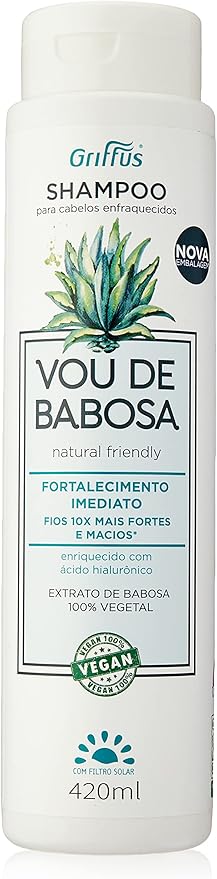 Shampoo Vou de Babosa Griffus – Fortalecimento e Hidratação 1
