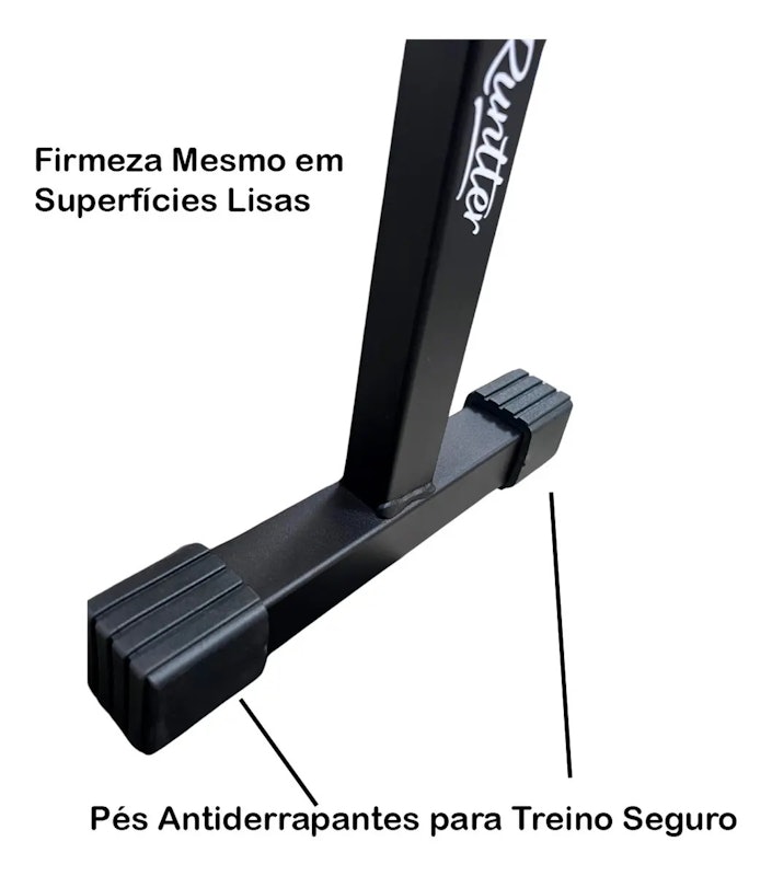 Banco Musculação Supino Reto 90 cm Runtter 4