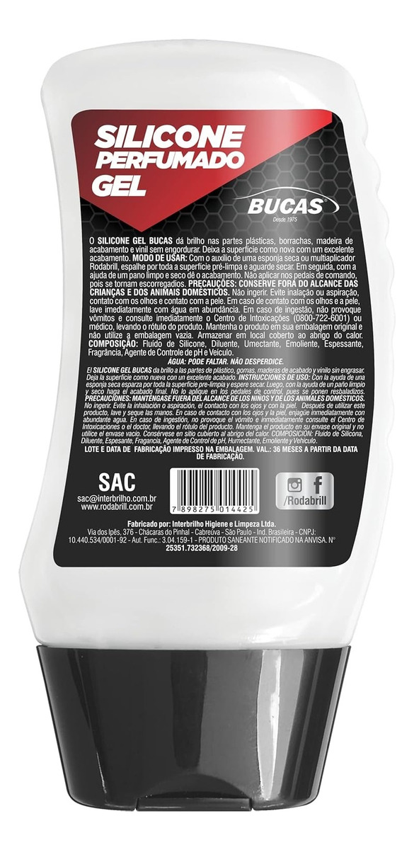 Bucas Silicone Gel Perfurado Frasnaga Carro Novo 2