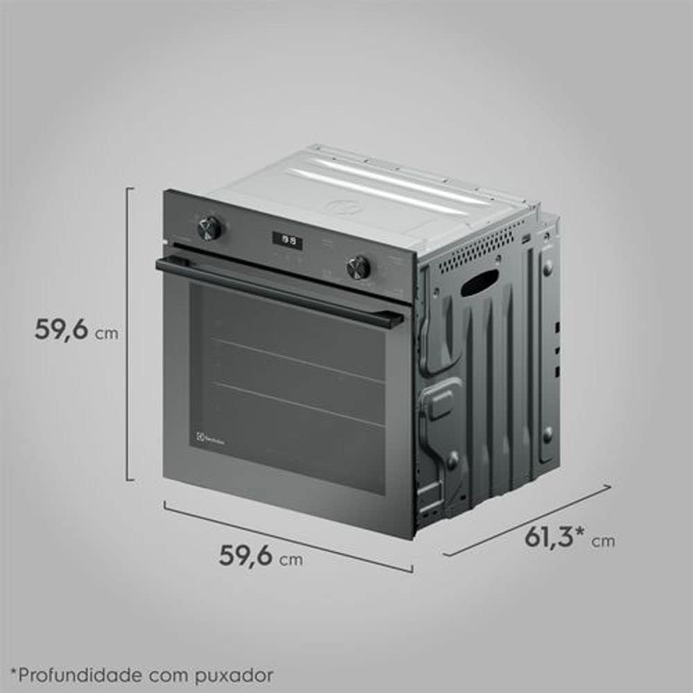 Forno de Embutir Electrolux a Gás 80 L Experience com FoodSensor (220 V) 4