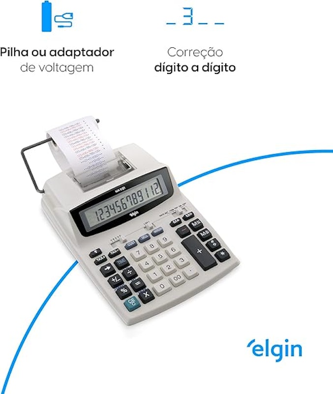 Calculadora com Impressão Bicolor 3