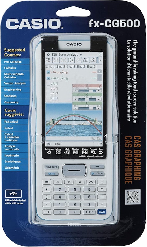 Calculadora Gráfica Casio Fx-CG500 PRIZM CAS 3