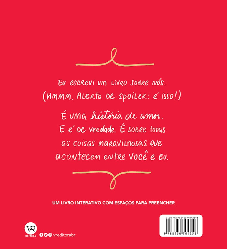 Escrevi Um Livro Sobre Nós 3