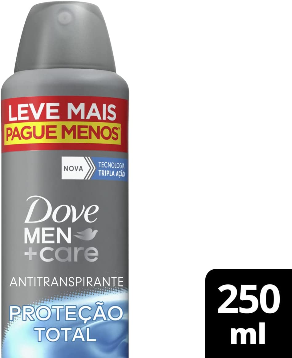 Desodorante Antitranspirante Aerosol Dove Men+Care Proteção Total 3
