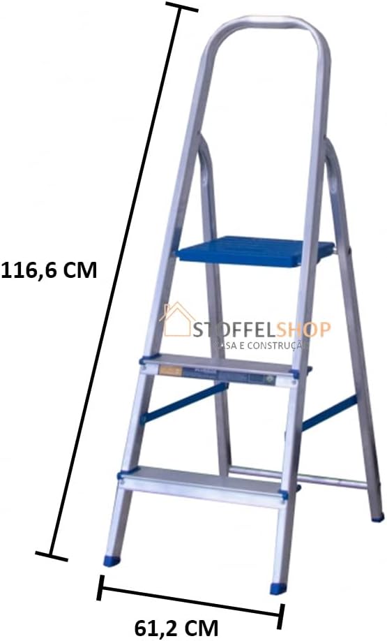Escada Residencial 3 Degraus Alumasa 3