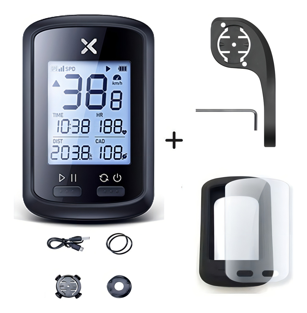Ciclocomputador XOSS G+ 1