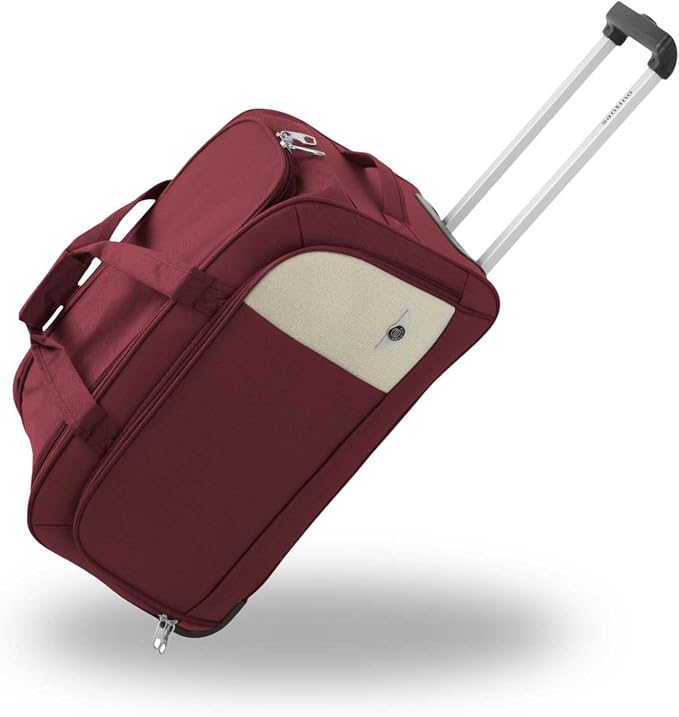 Bolsa de Viagem Poliéster com Rodinhas Puxador Retrátil 1
