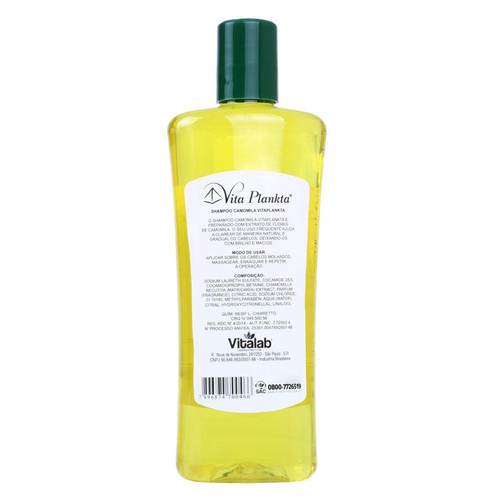 Shampoo Camomila Vitaplankta 2