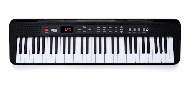 Kit Teclado Musical Kobe KB-150 5/8 61 Teclas com Suporte em X 2