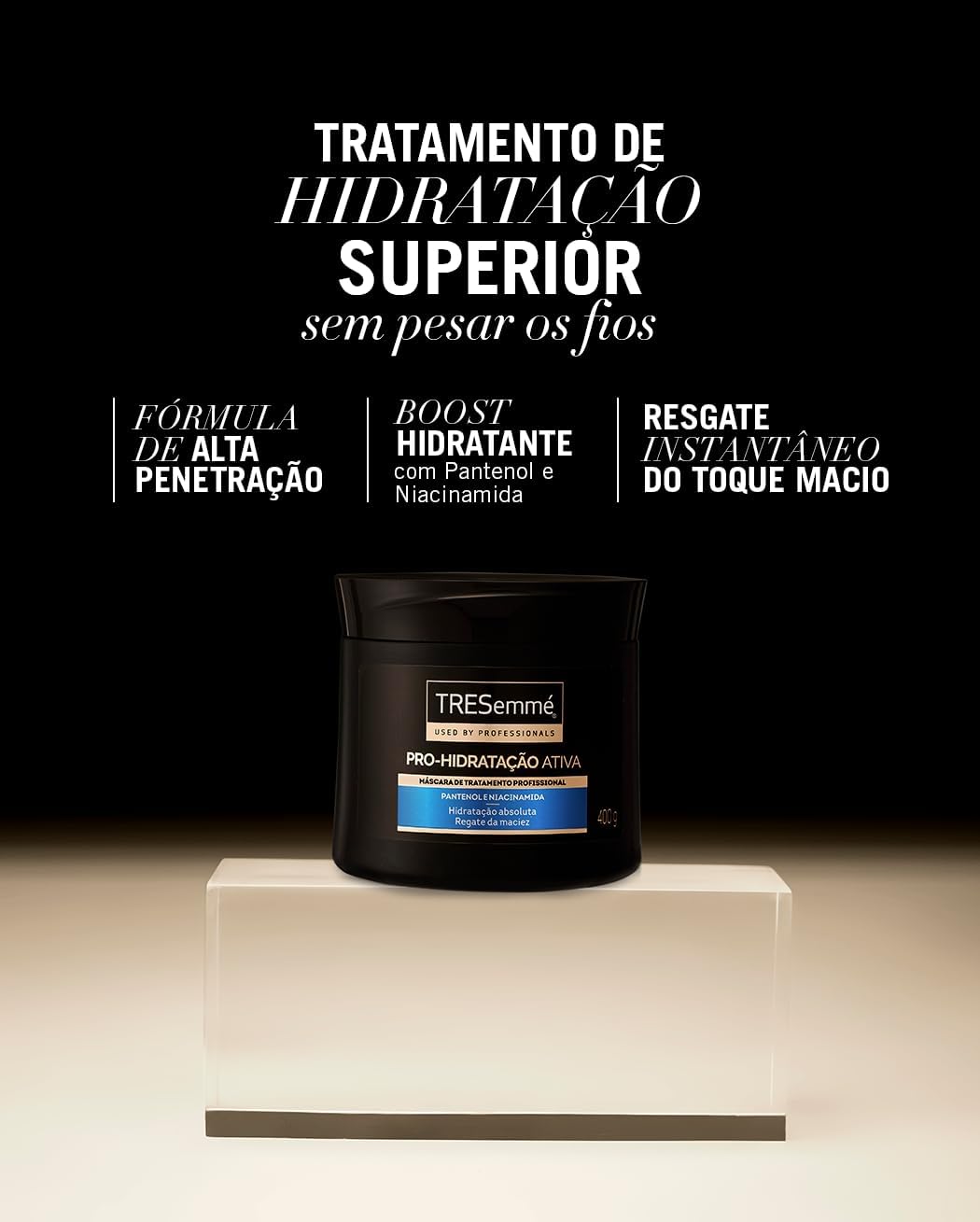 Máscara de Tratamento TRESemmé Pro-Hidratação Ativa 4