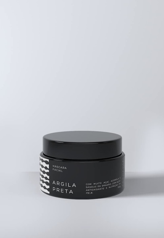 Máscara de Argila Preta Antioxidante 1
