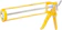 VONDER Aplicador para Silicone Amarelo 1