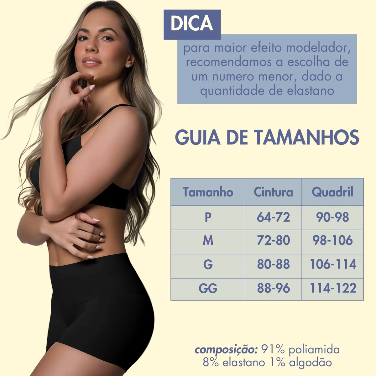 Calcinha Boxer Redutora Sem Costura  5