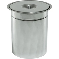 Lixeira de Embutir Inox 5 L