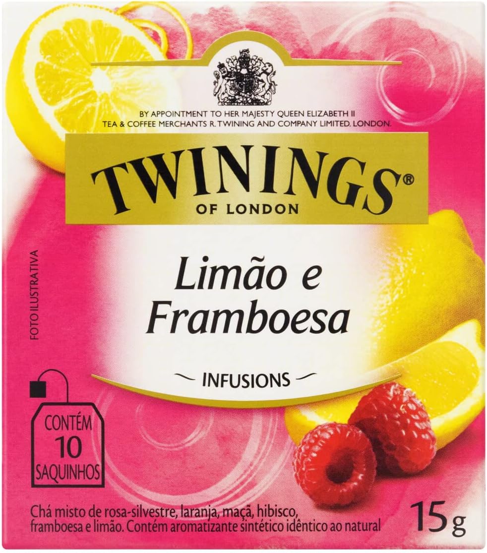 Chá Twinings Limão e Framboesa 1