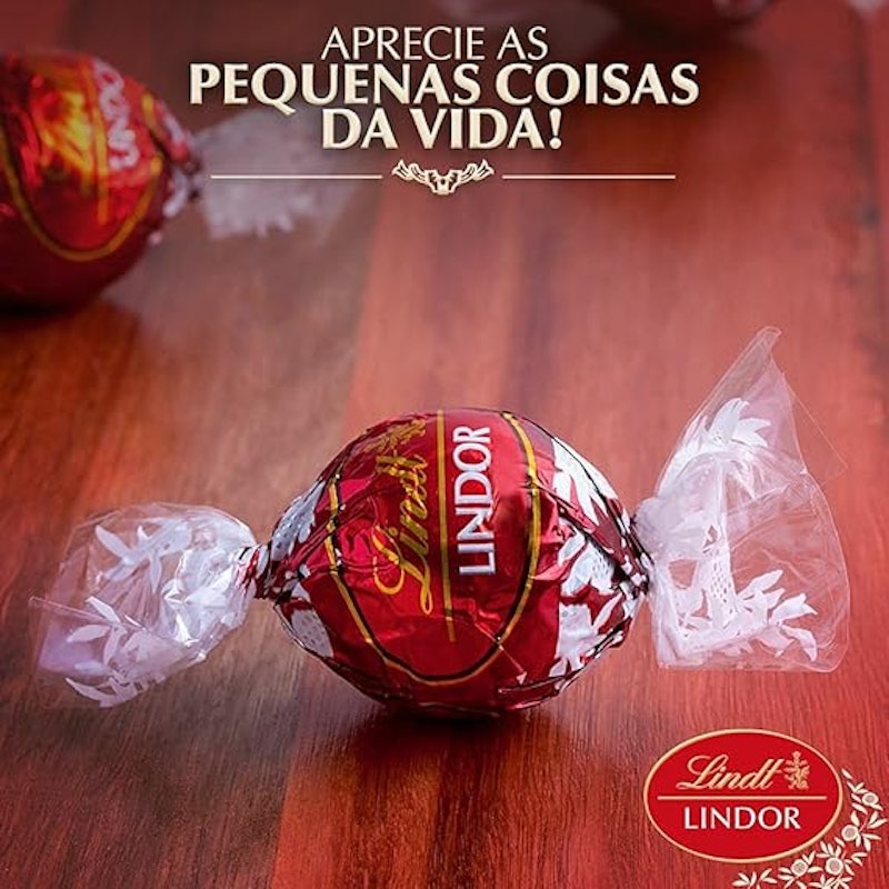 Caixa Lindor Bombons ao Leite 4
