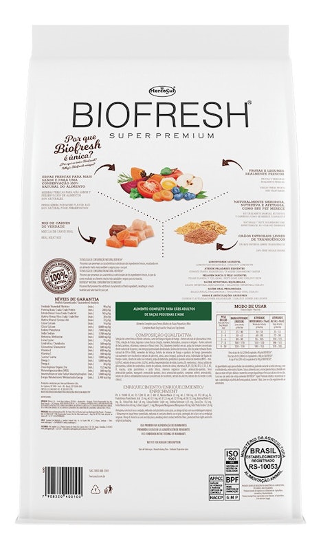 Biofresh Cão Adulto Raças Minis e Pequenas 4