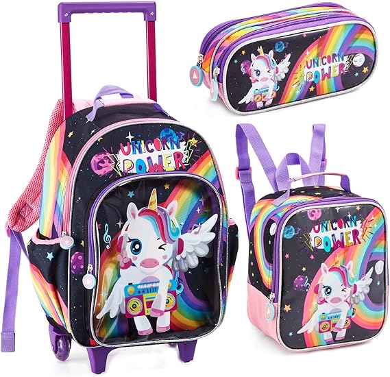 Top 10 Melhores Mochilas Infantis de Rodinha  (Clio Style, Denlex e mais) 3