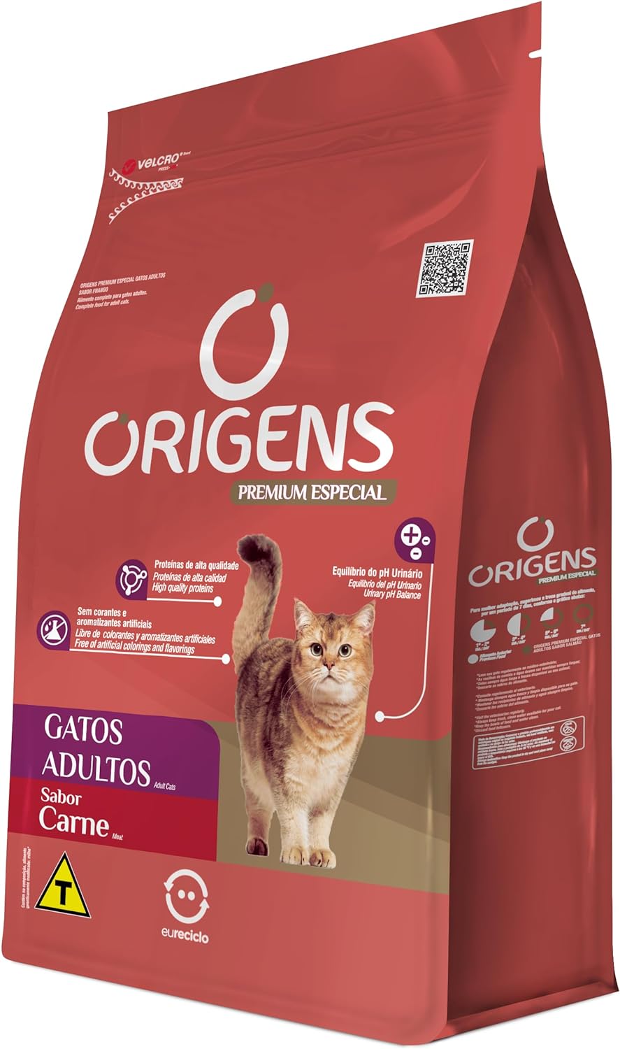 Ração Origens para Gatos Adultos Sabor Carne 3
