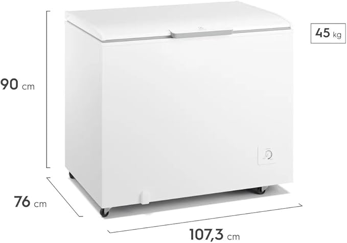 Freezer Horizontal Electrolux Cycle Defrost 314 L Inverter uma Porta 2