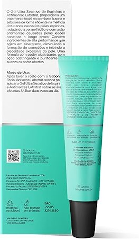 Gel Ultra Secativo de Espinhas Dermo Skin 2