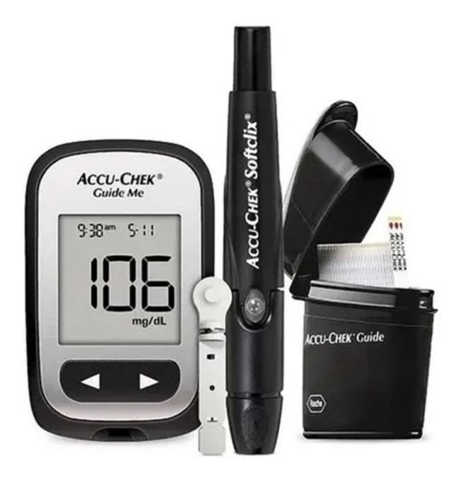Aparelho de Medir Glicemia Guide Me com 50 Tiras 2