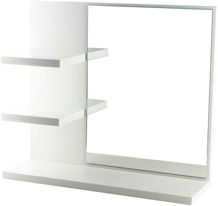 Armário para Banheiro com Espelho Nice Branco 40 cm 3