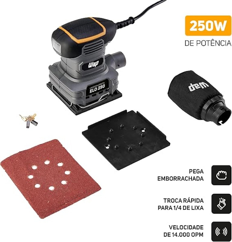 Lixadeira Orbital WAP ELO 250 2