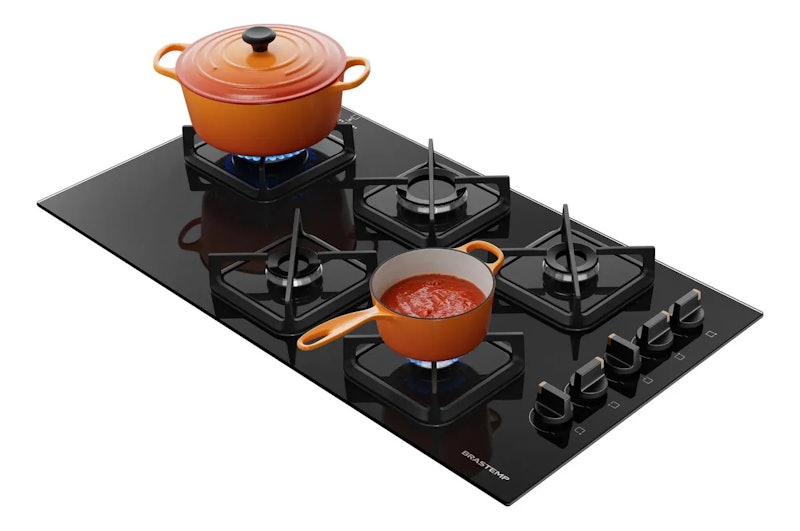 Cooktop 5 Bocas a Gás 5
