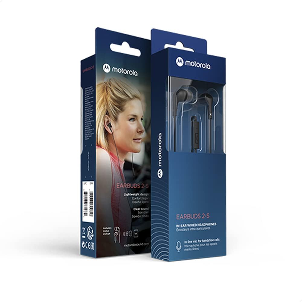 Fone de Ouvido Estéreo Earbuds 2S | Preto 5