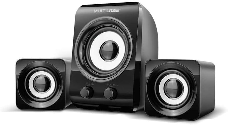 Caixa de Som 2.1 14 W RMS 1
