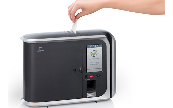 Relógio de Ponto Biométrico Topdata 3