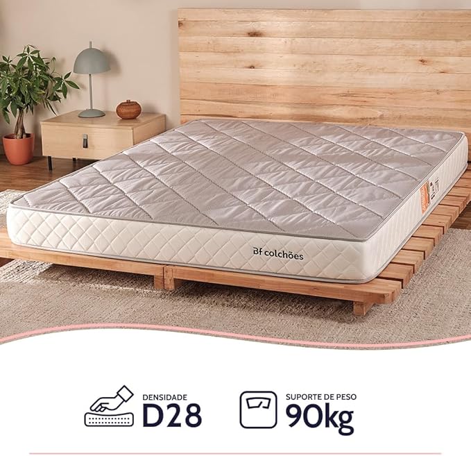Colchão Solteiro Ortopédico Vácuo Espuma D28 3