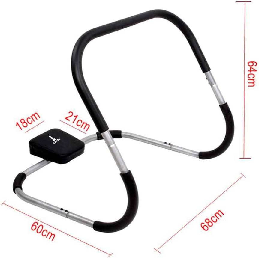 Aparelho Abdominal Portátil Lorben em Aço Para Exercício Academia em Casa 2