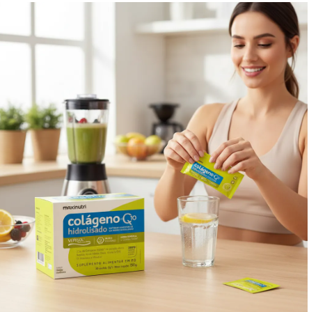 Colágeno Verisol + Q10 Sachê Limão Siciliano 30 X 5G 4