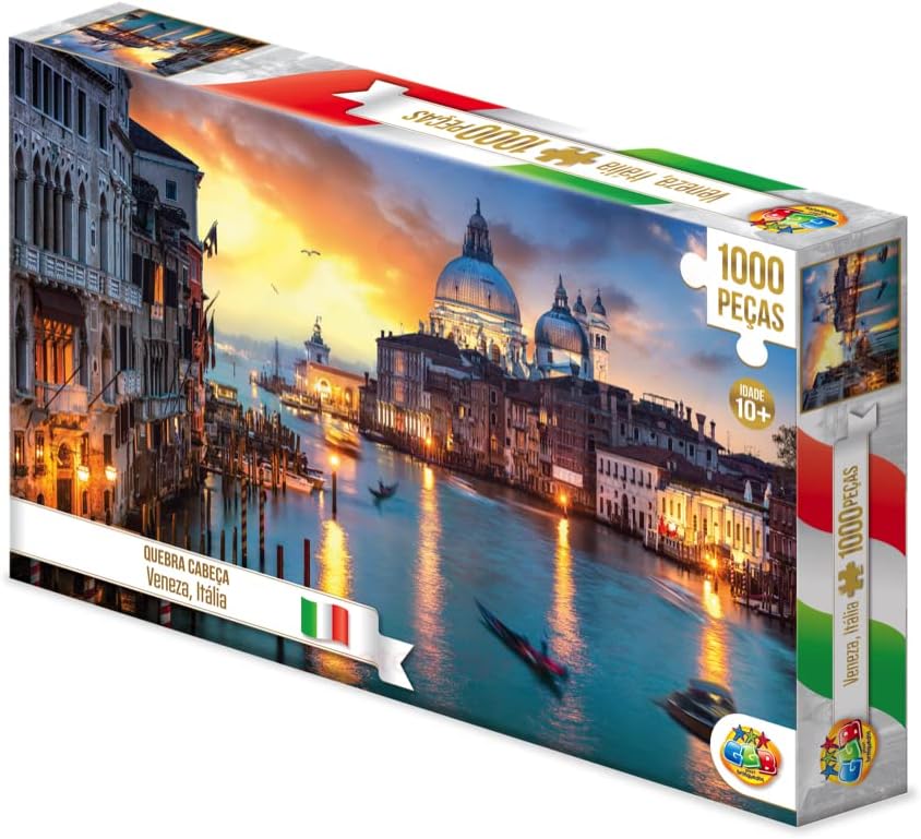 Quebra-Cabeças 1000 Peças Veneza Itália 1
