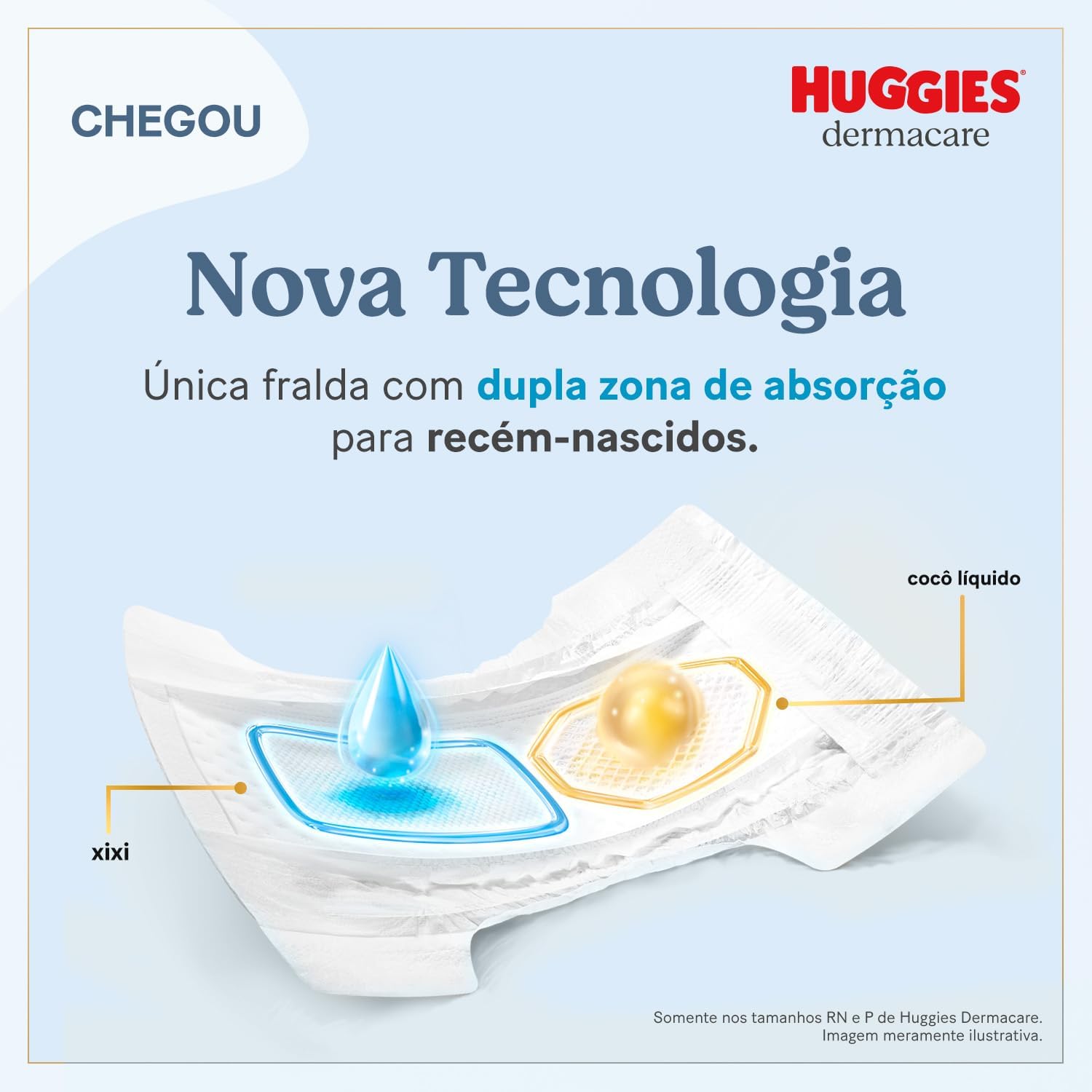 Fralda Huggies Premium Dermacare RN 2