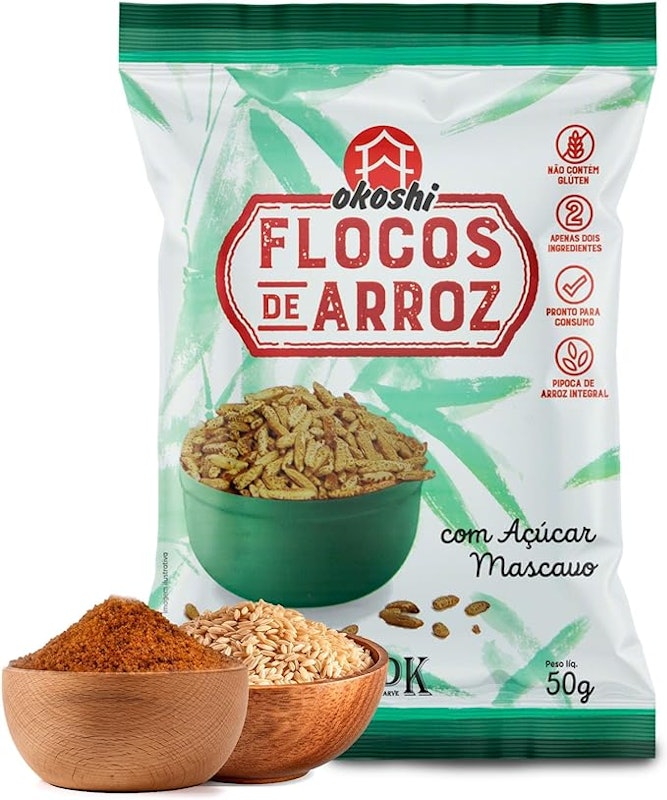 Flocos de Arroz com Açúcar Mascavo 1