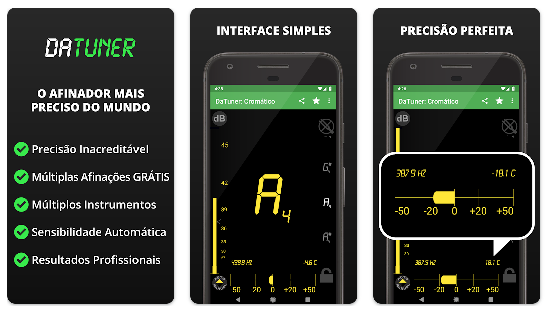 DaTuner: afinadores/metrônomos 2