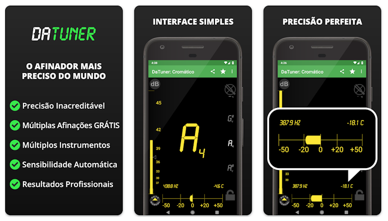 DaTuner: afinadores/metrônomos 2