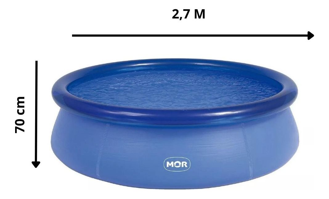 Piscina Inflável 3400 L Mor 3