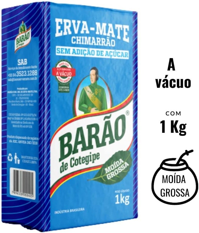 Erva-Mate Barão Moída Grossa 2