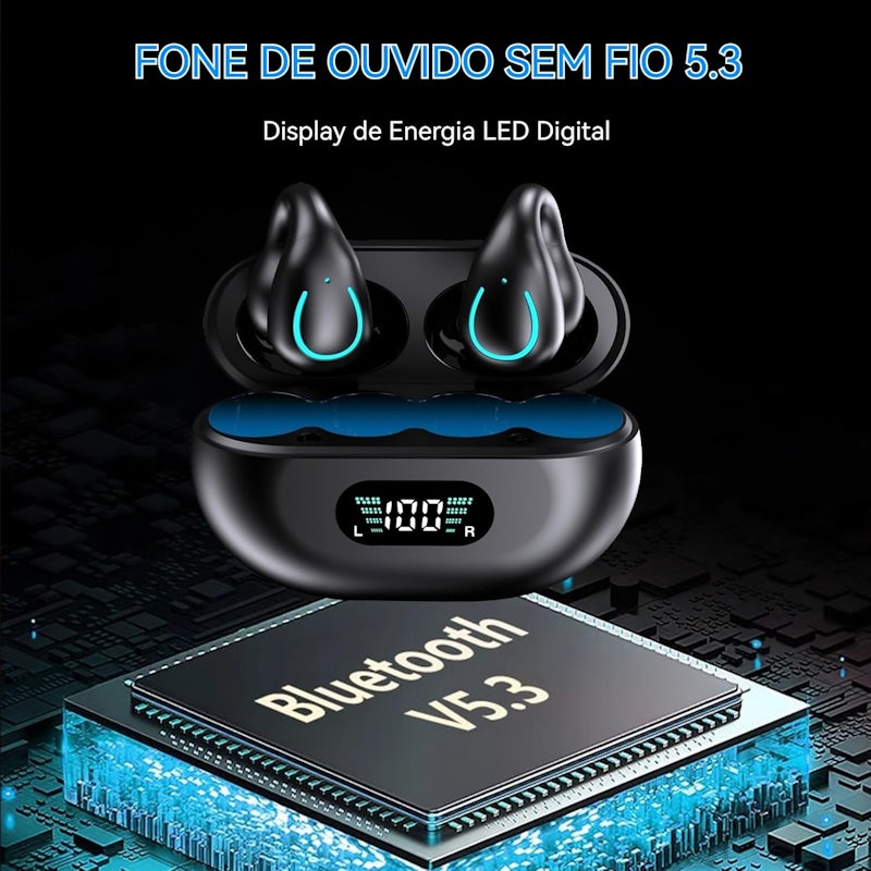 Fones de Ouvido Esportivos sem Fio Bluetooth Lifebee 4