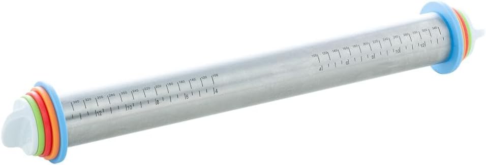 Rolo para Massa de Aço Inox Ajustável 1