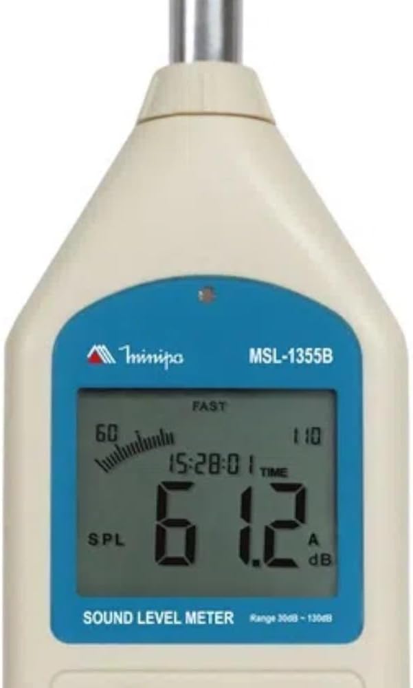 Decibelímetro Digital Data Logger USB  4