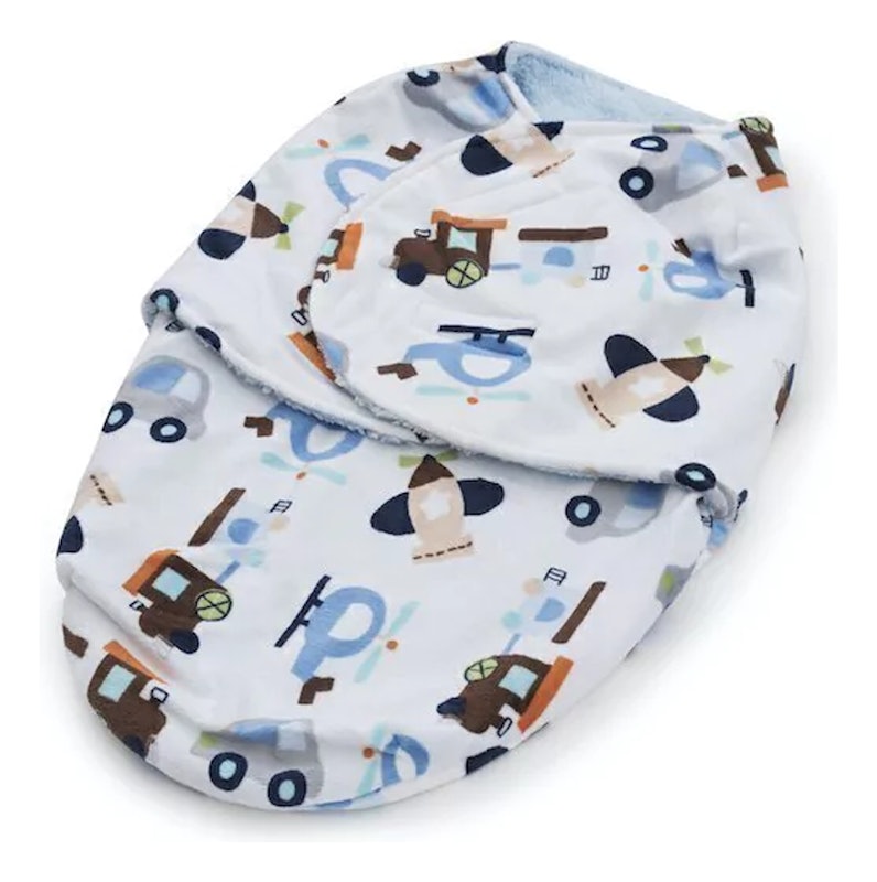Cueiro Swaddle Ajustável Enroladinho com Sherpa 1