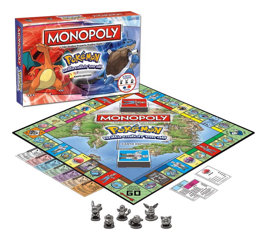 Pokémon Monopoly - Edição Kanto 2