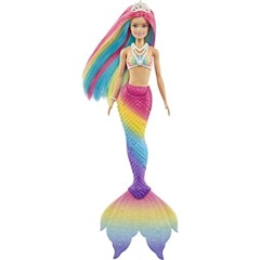 Barbie Fantasia Boneca Sereia Muda de Cor
